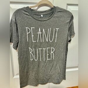 Woman Like New Peanut Butter T-shirt Size S​​​​​